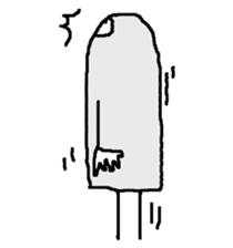 The sticker which can be used easily sticker #10135961