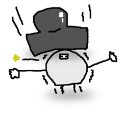 The sticker which can be used easily sticker #10135970