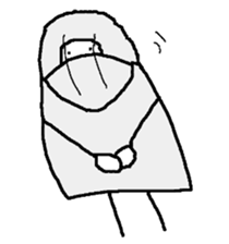 The sticker which can be used easily sticker #10135987