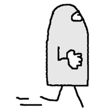 The sticker which can be used easily sticker #10135988