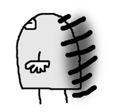 The sticker which can be used easily sticker #10135995