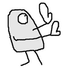 The sticker which can be used easily sticker #10135996