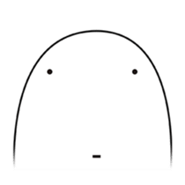 The days that are a straight face sticker #10137382