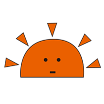 The days that are a straight face sticker #10137394