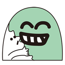 The days that are a straight face sticker #10137398