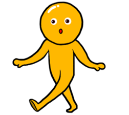 Table Tennis ball Man sticker #10137411