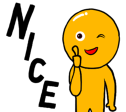 Table Tennis ball Man sticker #10137415