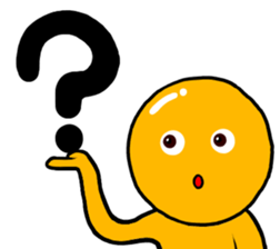 Table Tennis ball Man sticker #10137418