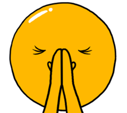 Table Tennis ball Man sticker #10137422