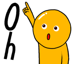 Table Tennis ball Man sticker #10137431