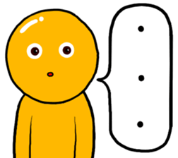 Table Tennis ball Man sticker #10137434