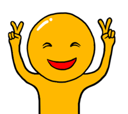 Table Tennis ball Man sticker #10137439