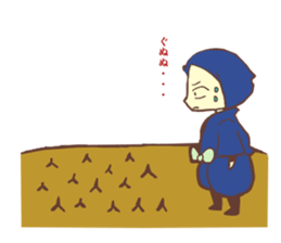 Ninja sticker -Rurimaru- sticker #10137488
