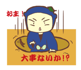 Ninja sticker -Rurimaru- sticker #10137497
