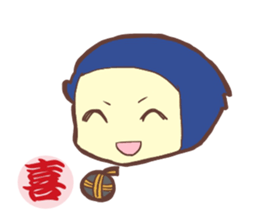 Ninja sticker -Rurimaru- sticker #10137507