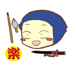 Ninja sticker -Rurimaru- sticker #10137510