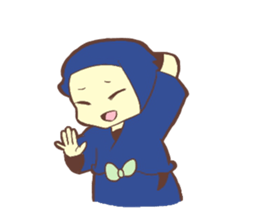 Ninja sticker -Rurimaru- sticker #10137515