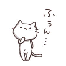 Various say cat But reticent person sticker #10137622