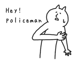 WHITE MAN 2 (English) sticker #10137885