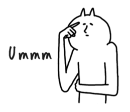 WHITE MAN 2 (English) sticker #10137888