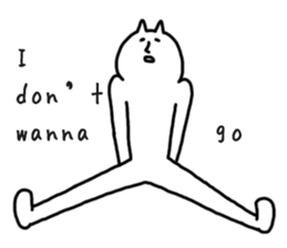 WHITE MAN 2 (English) sticker #10137889