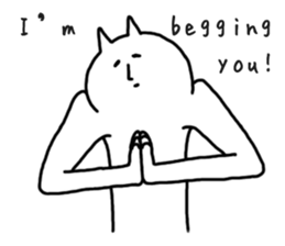 WHITE MAN 2 (English) sticker #10137891