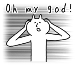 WHITE MAN 2 (English) sticker #10137905