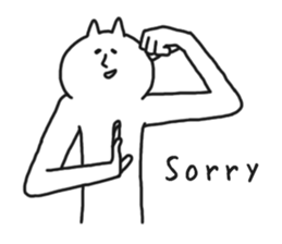 WHITE MAN 2 (English) sticker #10137907