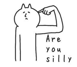 WHITE MAN 2 (English) sticker #10137910