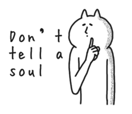 WHITE MAN 2 (English) sticker #10137912