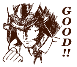 the samuraiman sticker #10138412