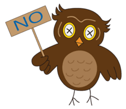 Momo Owl sticker #10138681