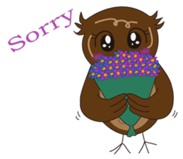 Momo Owl sticker #10138686