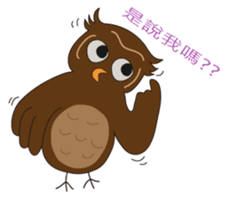 Momo Owl sticker #10138688