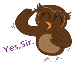 Momo Owl sticker #10138710