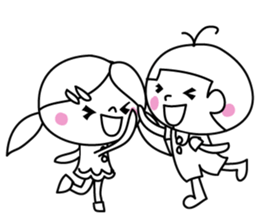 Ko&Michan sticker #10139096