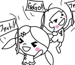 Ko&Michan sticker #10139113