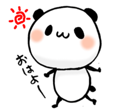 a cute panda2 sticker #10139200