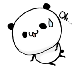 a cute panda2 sticker #10139213