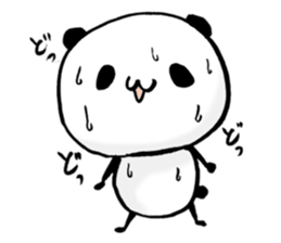 a cute panda2 sticker #10139216