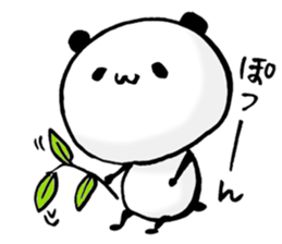 a cute panda2 sticker #10139217