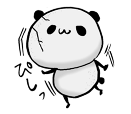 a cute panda2 sticker #10139221