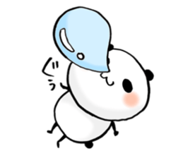 a cute panda2 sticker #10139230