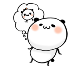 a cute panda2 sticker #10139231