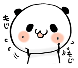 a cute panda2 sticker #10139236