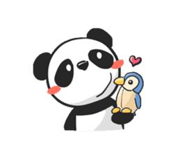 Penguin & Panda sticker #10139500