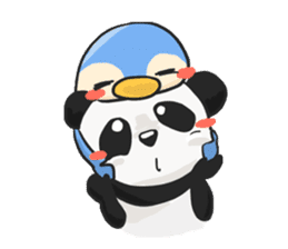 Penguin & Panda sticker #10139502