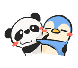 Penguin & Panda sticker #10139504