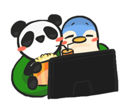 Penguin & Panda sticker #10139510