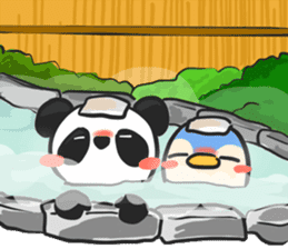 Penguin & Panda sticker #10139511